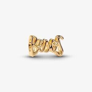 Authentic Besos Script Charm